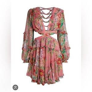 Zimmermann Bellitude Floating Cutout Dress